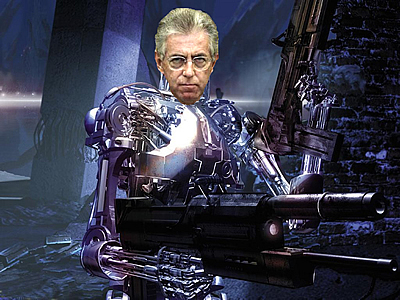 Per la serie "Servomeccanismi parzialmente umani del sistema finanziario globale": il Monti.