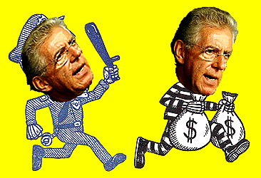 Per la serie "Le straordinarie pensate del Monti Mario": Politica ed economia devono procedere insieme.