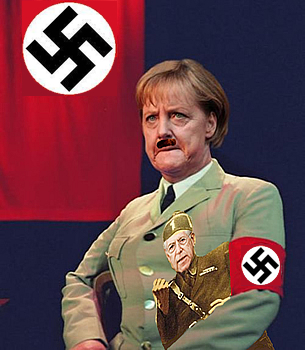 Per la serie "Asse Roma-Berlino": l'Asse Merkel-Monti: quando le tragedie della Storia non si ripetono come farse, ma come nuove tragedie.