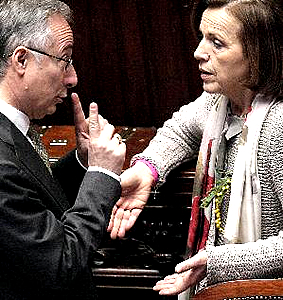 Per la serie "Il teatro dei burattini": il Patroni Griffi e la Fornero.