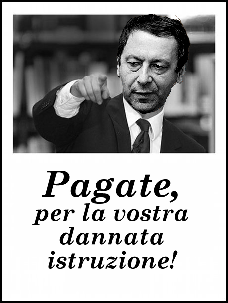 Per la serie "Lacch di chi specula sulla realizzazione umana": il Profumo Francesco.