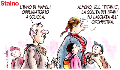 Non preoccupatevi: gli insegnanti degni di esserlo vi difenderanno da questa vessazione anticostituzionale...