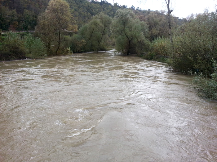 Marano Equo, ponte, venerd 30 novembre 2012.