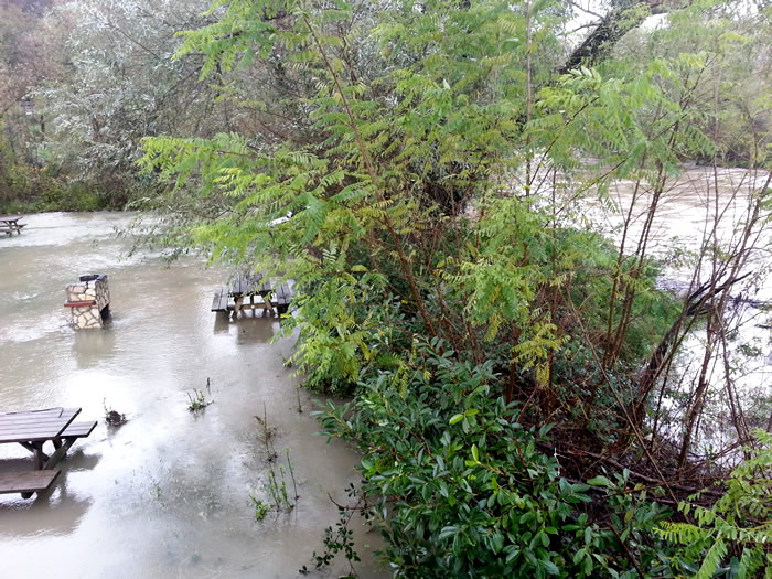 Marano Equo, ponte, venerd 30 novembre 2012.