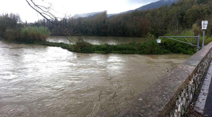 Marano Equo, ponte, venerd 30 novembre 2012.