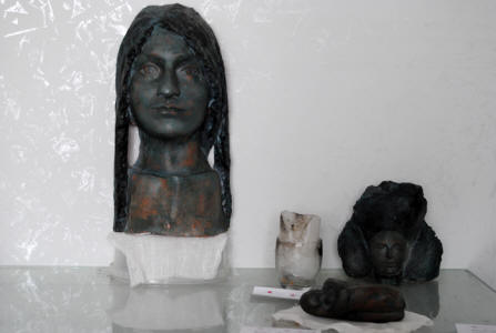 Birgitt Shola Starp - 3. "Adolescent", 2012 - Patinated kremenit