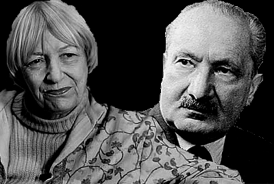Per la serie "Donne straordinarie di uomini straordinari, ma anche no": Bompiani Ginevra e Heidegger Martin.