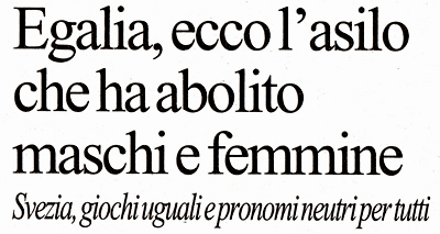Esperimenti sugli Esseri umani, e per di pi sui Bambini. Col consenso dei genitori. Hitler, indubbiamente, era peggio: non chiedeva il consenso.  (Luigi Scialanca, scuolanticoli@katamail.com).