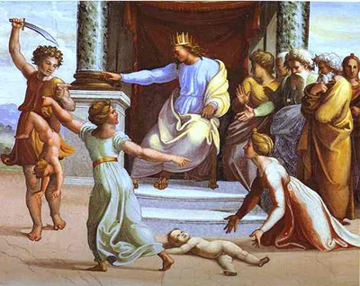 Chi porter la Gelmini, il Fioroni e il Profumo davanti a Salomone?