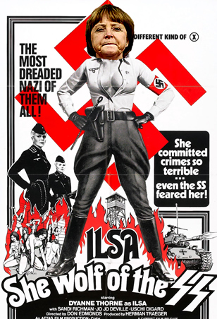 IlsAngela Merkel, la belva delle SS.