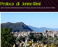 Il Sito della Pro Loco di Jenne