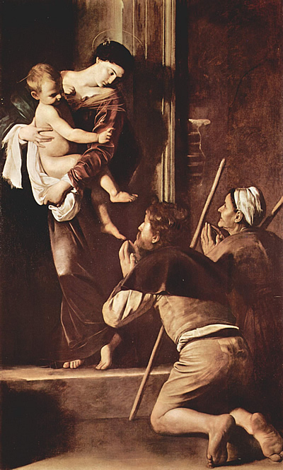 In braccio fino a sei anni? Caravaggio dice s! (Domenica 8 settembre 2013. Luigi Scialanca, scuolanticoli@katamail.com).