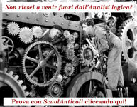 Non riesci a venir fuori dall'Analisi logica? Prova con ScuolAnticoli cliccando qui!