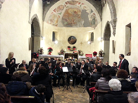 Il video del bellissimo Concerto del Complesso Bandistico Santa Cecilia di Anticoli Corrado di luned 26 dicembre 2016