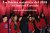 La Recita natalizia del 22 dicembre 2010 nella Scuola elementare di Anticoli Corrado.