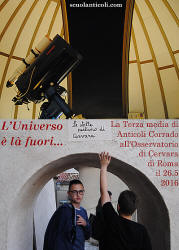 La Terza di Anticoli Corrado all'Osservatorio di Cervara il 26 maggio 2016