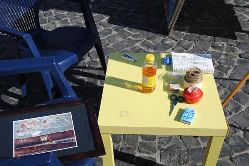 18. La postazione di Paula Caccavale