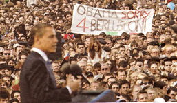 Per la serie "Chiediamo scusa a Obama, dovesse ammazzarci Silvio come un Bin Laden qualsiasi": Barack Obama.