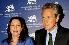 Le belle facce della sinistra ridens: Barbara Palombelli e Francesco Rutelli.