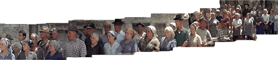 La gente di Santa Vittoria