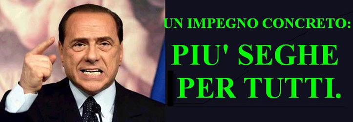 Un impegno concreto: pi seghe per tutti.