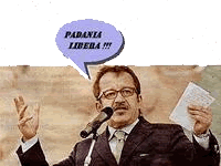 Per la serie "Quelli che giudicano superflui gli Umani": Roberto Maroni.