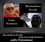 Massimiliano Novelli intervista Luigi Scialanca sulla Televisione