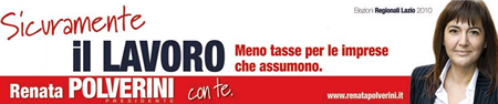 Clicca qui per accedere al sito di Renata Polverini!