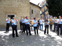 La Repubblica Italiana degnamente festeggiata dalla Banda di Anticoli Corrado la mattina del 2 giugno 2010 (alla faccia ― brutta ― di chi vorrebbe farla a pezzi).