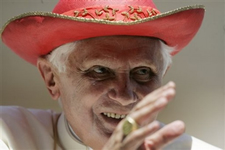 Per la serie "Un caro saluto a tutti i miei vice": Joseph Ratzinger.