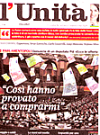 "L'Unità" del 25 febbraio 2011, Denis Verdini e "L'Unità" del 25 febbraio 2011.