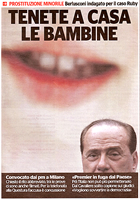 Il Berlusconi su "L'Unità" del 14 gennaio 2011. (Cliccalo, se vuoi ingrandirlo!)
